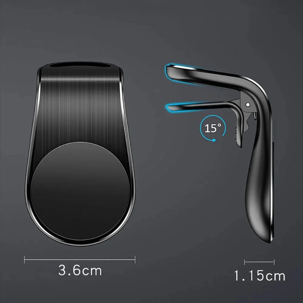 Magnetic Car Phone Mount – Air Vent Clip
