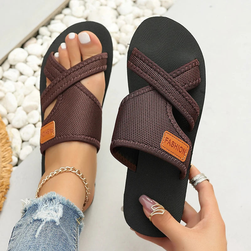 "CloudStep Slides: All-Day Cushioned Comfort"