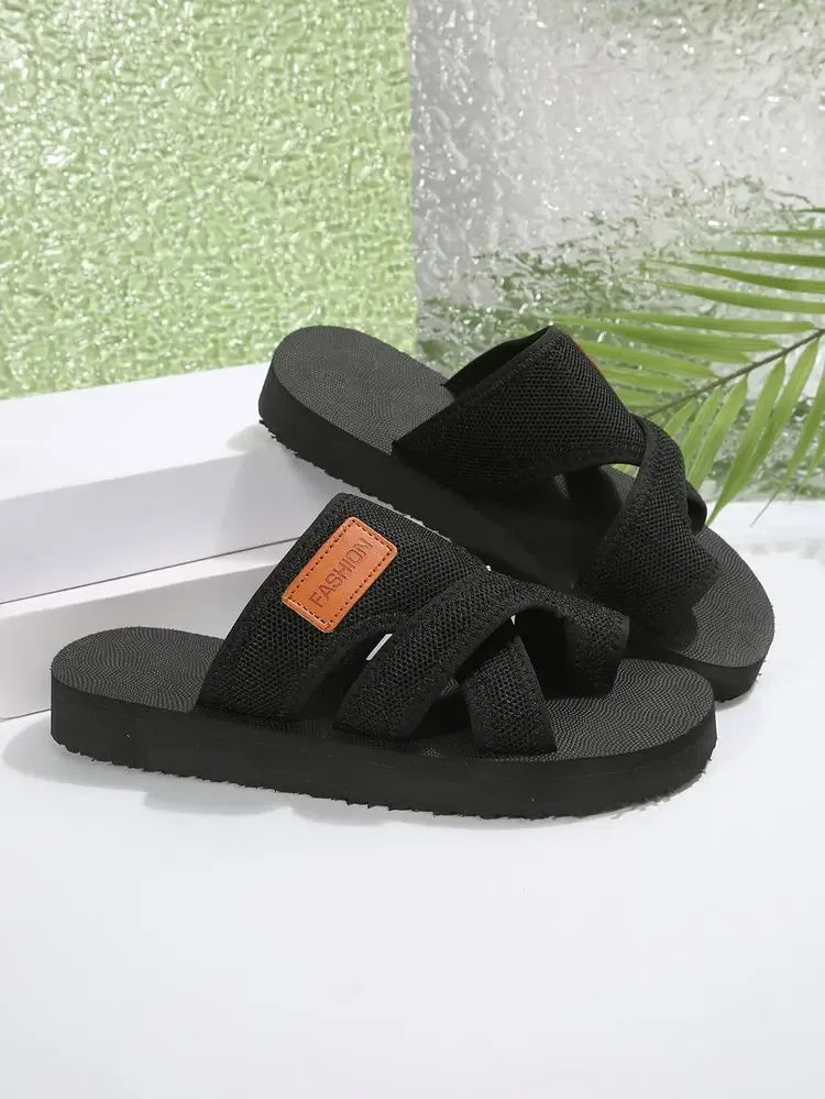 "Cloud-Comfort Slides: Your Go-To Sandal for All-Day Ease."