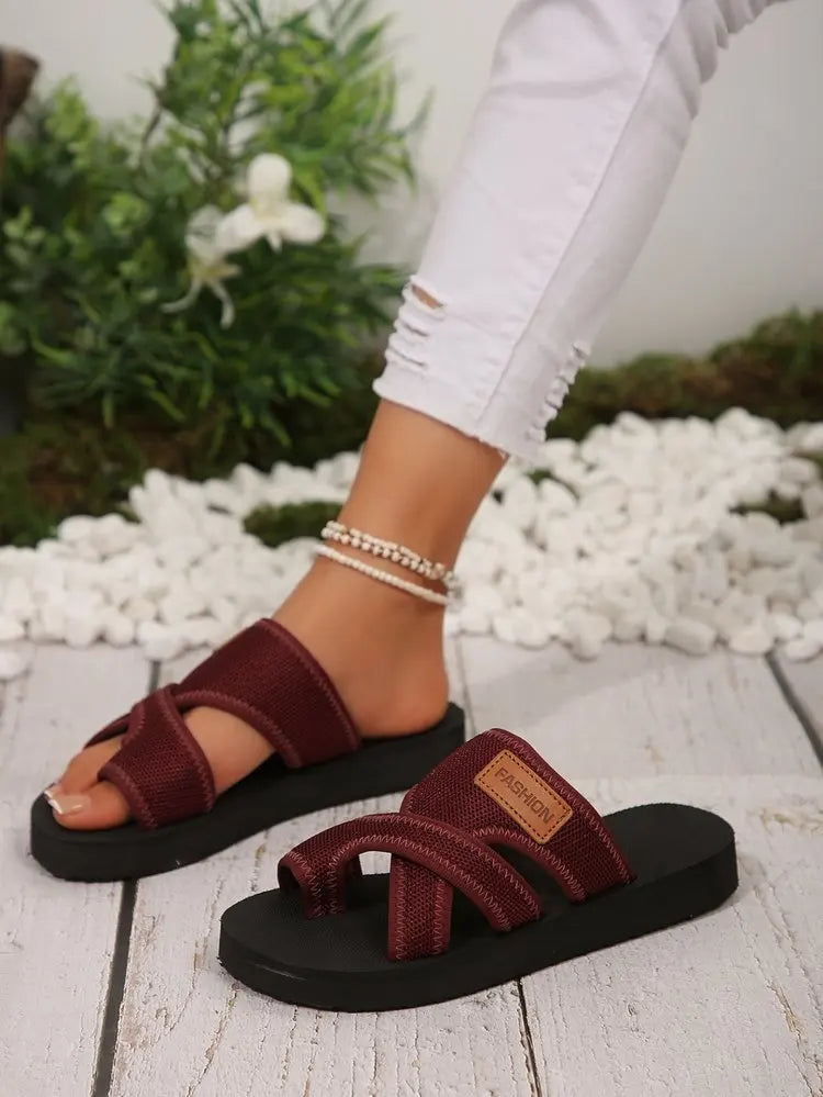 "Cloud-Comfort Slides: Your Go-To Sandal for All-Day Ease."
