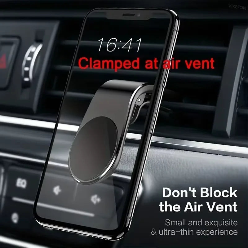 Magnetic Car Phone Mount – Air Vent Clip