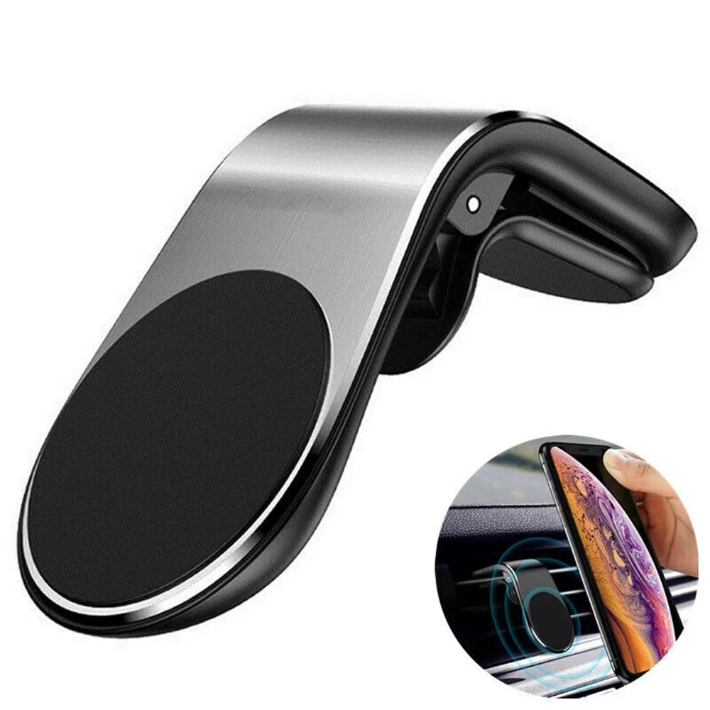 Magnetic Car Phone Mount – Air Vent Clip