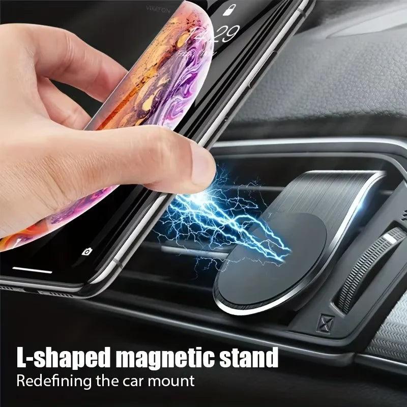 Magnetic Car Phone Mount – Air Vent Clip