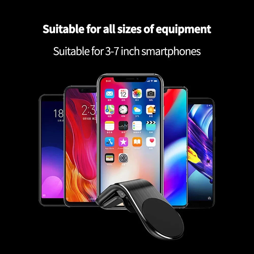 Magnetic Car Phone Mount – Air Vent Clip